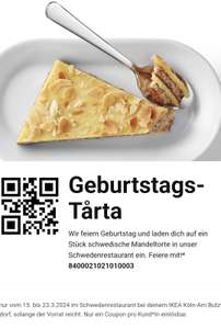 Ikea Geburtstags Tarta (Lokal Köln)