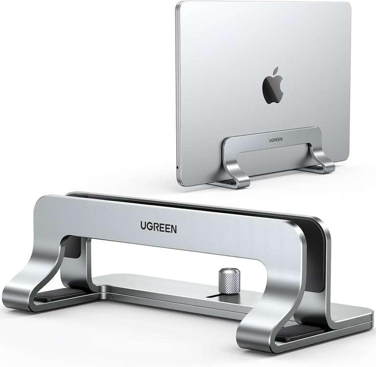 [Amazon Prime] Ugreen 20471 Vertikaler Laptop-Ständer für Notebooks & Apple Macbooks (pro) - platzsparend & bessere Kühlung