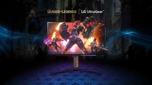 CB/Unidays 15%: LG: UltraGear OLED 27GR95QL-B League of Legends Edition Gaming-Monitor | 27 Zoll, QHD, 240Hz (HDMI 2.1 für Xox/PS5)
