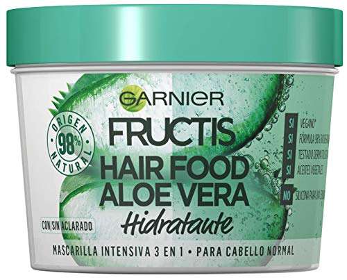(Prime) Garnier Aloe Vera 3in1 Haarmaske für normales bis trockenes Haar 1x400ml