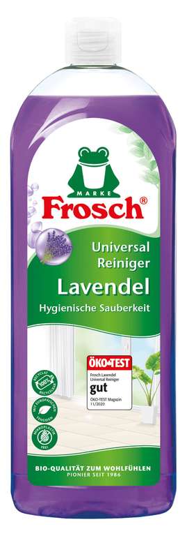 Frosch Lavendel/Orangen Universal-Reiniger 750ml oder Spiritus Glas Reiniger 950ml (Prime Spar-Abo)