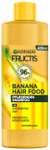 Garnier Fructis Pflegendes Banana Hair Food Shampoo mit veganer Formel, 400 ml (Prime Spar-Abo)