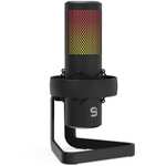 SPC Gear Axis Streaming Mikrofon | 30Hz-18kHz | RGB | USB-C | 3.5mm Klinke | flexible Aufnahmecharakteristika | inkl. Tischstativ