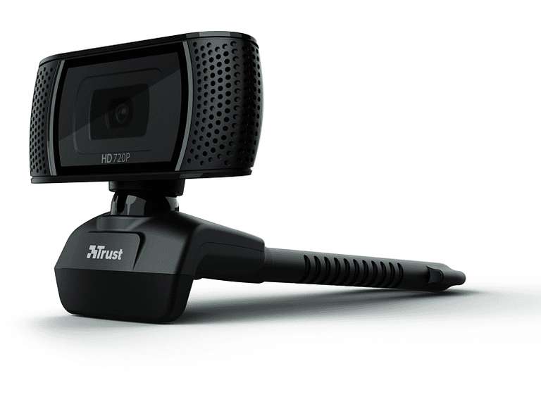 MM / Saturn / NBB: TRUST Trino HD Webcam 720p mit Mikrofon und Fototaste - Schwarz