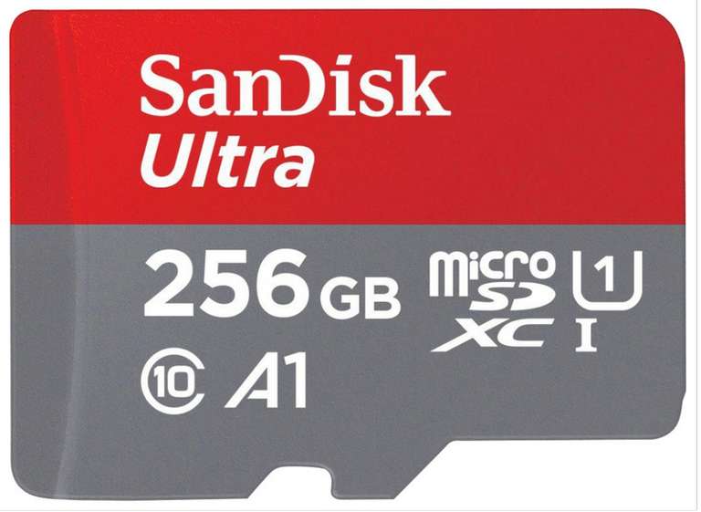SanDisk Ultra A1 microSDXC 256GB für 17,56€ inkl. Versand (Quelle)