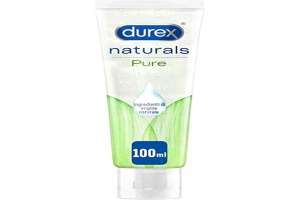 [Prime, Sparabo] TIEFSTPREIS Durex Naturals Gleitgel, 100% natürliche Inhaltsstoffe, Intimgel, 100 ml, 3034580