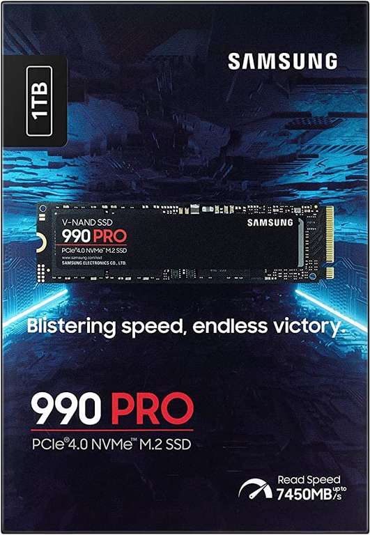 SAMSUNG 990 PRO Gaming Festplatte 1TB SSD M.2 NVMe