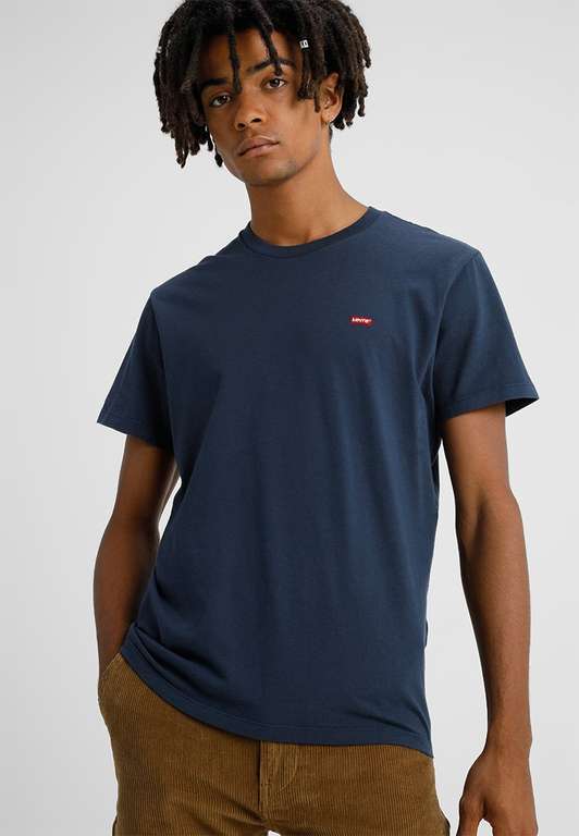 [Zalando PLUS / 29 € MBW] Levi's ORIGINAL TEE - T-Shirt basic in blau, Größe M