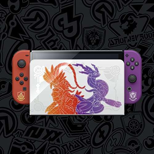 Nintendo Switch Switch OLED, Pokemon Karmesin & Purpur-Edition [amazon.fr]