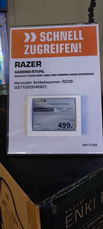 Razer Enki Pro Koenigsegg Edition Lokal Xperion Berlin