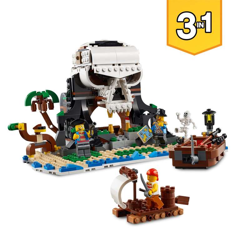 Lego 31109 Creator 3in1 Piratenschiff (-38% zur UVP, 6,4ct/Teil)