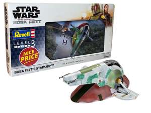 Revell Star Wars Boba Fett's Starship Modellbausatz | Maßstab 1:88 I 33 Teile I Für Kinder & Erwachsene ab 10 Jahren (Prime/Otto Lieferflat)