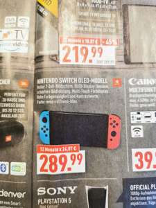 Nintendo Switch Oled neon-rot neon-blau