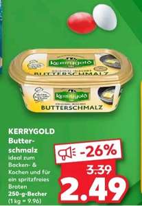 [Kaufland] Kerrygold Butterschmalz für 1,99€ bzw. 2,83€ mit Coupon
