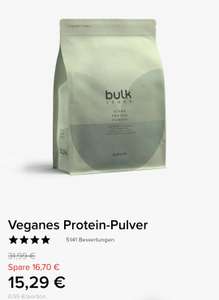 Bulk Veganes Protein Pulver (1Kg) für 15,29€