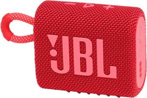 JBL GO 3 Bluetooth-Lautsprecher rot (4.2W, Bluetooth 5.1, ~5h Akku, USB-C, IP67, 88x75x41mm, 209g)