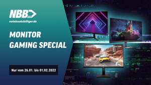 NBB Monitor Gaming Special: Diverse Monitore von Acer, Asus, AOC, Gigabyte, Lenovo, MSI, Philips, Samsung & ViewSonic