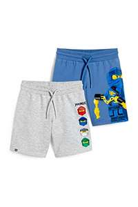 C&A Kinder Lego Ninjago Shorts Doppelpack Größen 134 u. 140, Gr. 122 für 7,20€