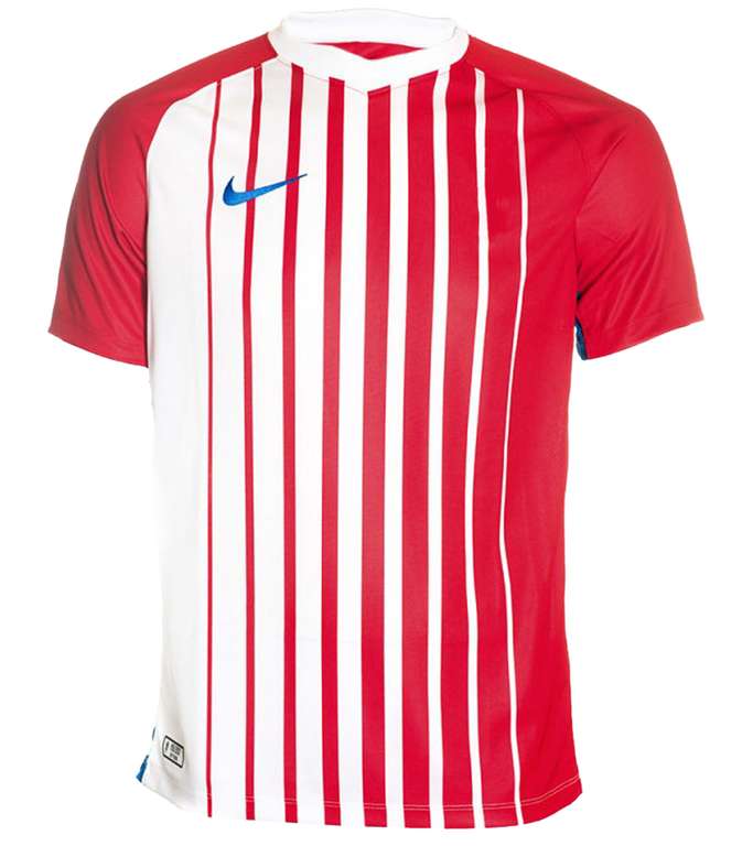 NIKE Herren Trikot Fußball-Shirt Dri-Fit Rot-Weiß