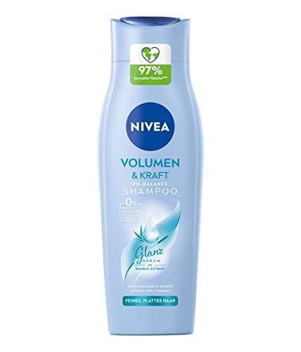Sammeldeal Nivea Spülung oder Shampoo 250ml oder 200ml z.B. VolumenKraft Mildes Shampoo (Prime)
