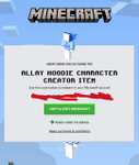ALLAY HOODIE CHARACTER CREATOR ITEM für Minecraft