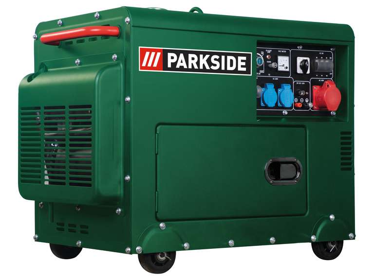 PARKSIDE Diesel Stromerzeuger «PDSE 5000 A1», 5000 W, 7,7 PS