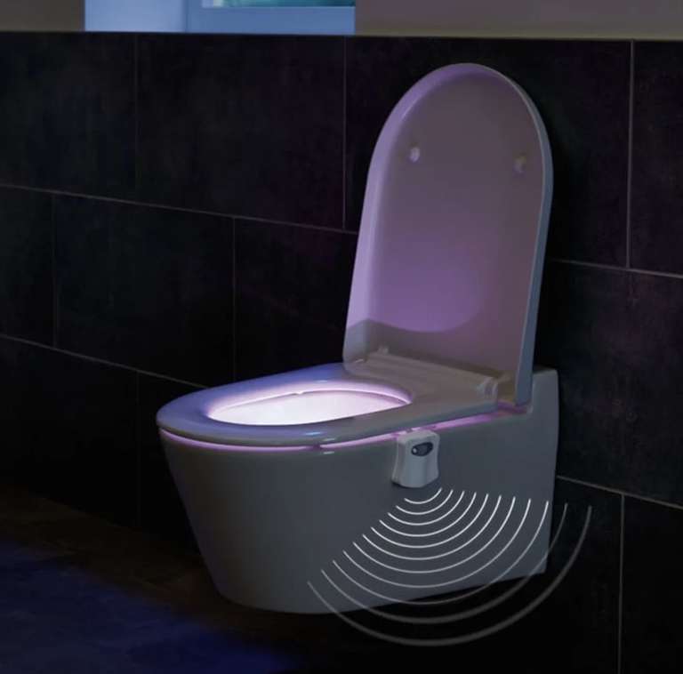LIVARNO home LED-WC-Licht, mit Lichtsensor (fürs Gästeklo) In der Filiale oder plus 4,95 Euro Versand
