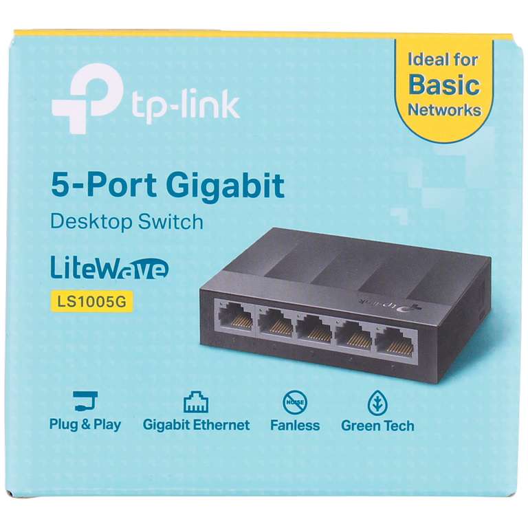 [Action Markt] TP-link Desktop-Switch LS1005G Gigabit für 10,99€