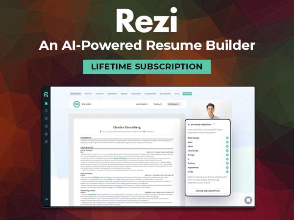 Rezi Ai Lebenslaufersteller - Lifetime Account kostenlos