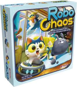 Robo Chaos | kooperatives Programmierspiel / Brettspiel für 2 - 4 Personen ab 8 Jahren | ca. 15 - 30 Min. | BGG: 7.2 / Komplexität: 1.40