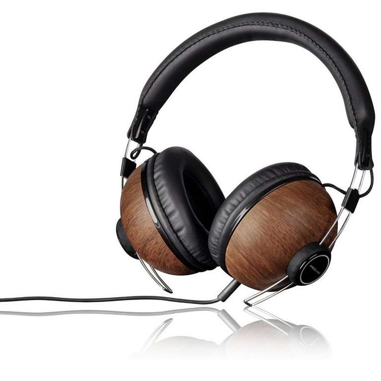 Speedlink BAZZ Wood Over-Ear Headset + Mikrofon 3,5mm Klinke Headset