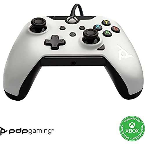 PDP Wired Controller - White - Gamepad - Microsoft Xbox Series X