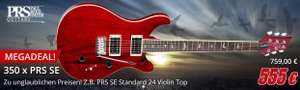 Paul Reed Smith SE Gitarren Sammeldeal - PRS Silver Sky SE, Angelus, Tonare & Standard 24