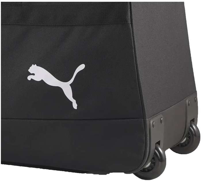 [2er-Pack] PUMA Teamgoal 23 Wheel Teambag XL Reisetasche (je 108L, mit Rädern & einziehbarem Griff, Seitenfach mit Reißverschluss)