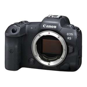 CANON EOS-R5 BODY Vollformat Systemkamera + 200,-Euro Canon Cashback effektiv 2799,99€
