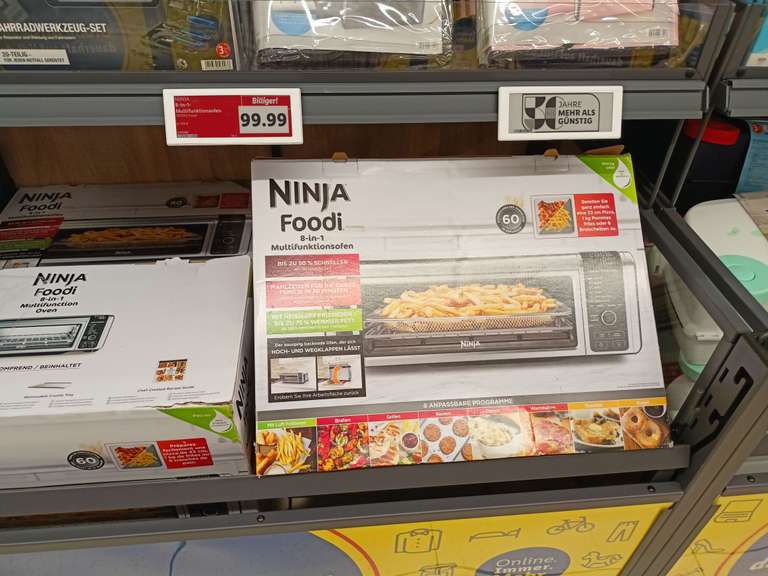 [Lidl lokal Nieder-Eschbach] Ninja Foodi 8-in-1 Multifunktionsofen