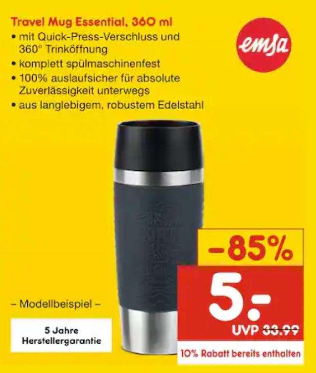 Travel Mug Essential 360 Ml