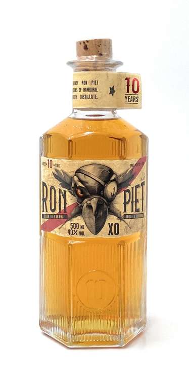 Ron Piet Rum - 10 Jahre, aus Panama, Single Barrel, 0,5l, 40%