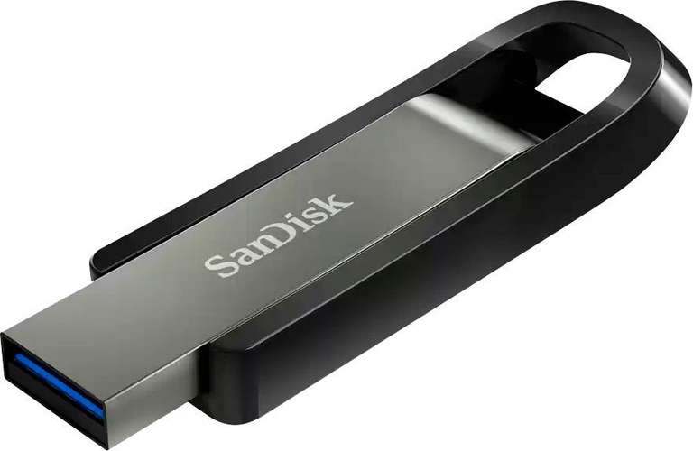 [Otto-Lieferflat/Prime] SanDisk Extreme Go 128 GB USB 3.2 Typ-A USB-Stick bis zu 400 MB/s Lesen, bis zu 240 MB/s Schreiben