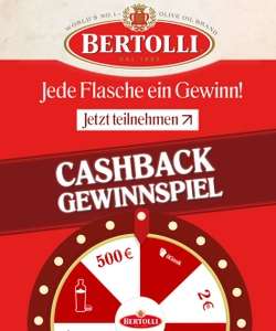 Bertolli Glücksrad: 100% Erstattung, 2€ Cashback oder garantiert Gutschein für 1 iKiosk ePaper von "So is(s)t Italien"