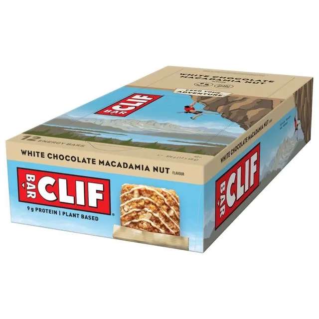 CLIF BAR Energy Bar Riegel (Chocolate Almond Fudge & White Chocolate Macadamia Nut)