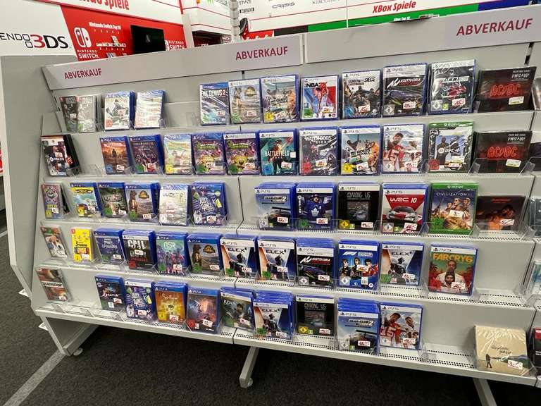 [Lokal Itzehoe] Media Markt: PlayStation 4 & 5 Spiele wie Battlefield 2042 22 Euro, Far Cry 6 15 Euro (LOKAL)
