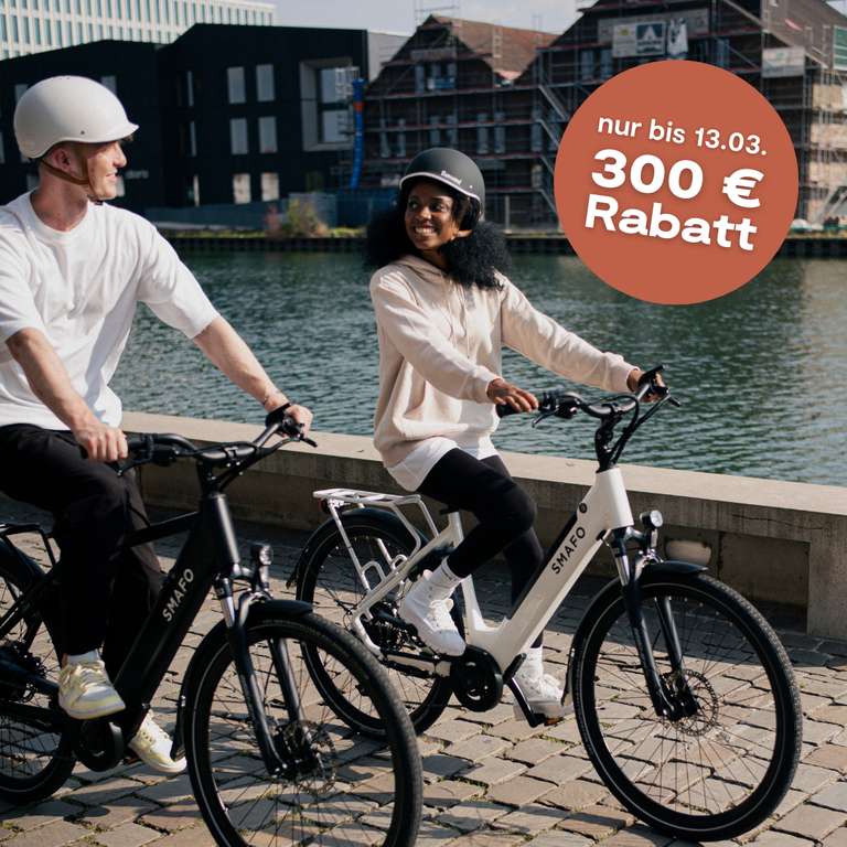 SMAFO E-Bike Fahrräder – 300€ Rabatt