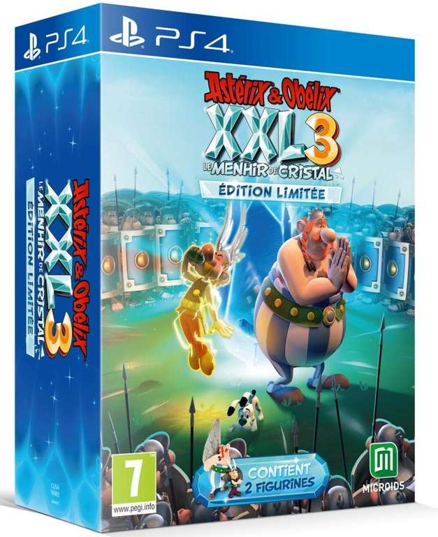 Asterix & Obelix XXL 3 Das Crystal Menhir Limited Edition-Spiel PS4