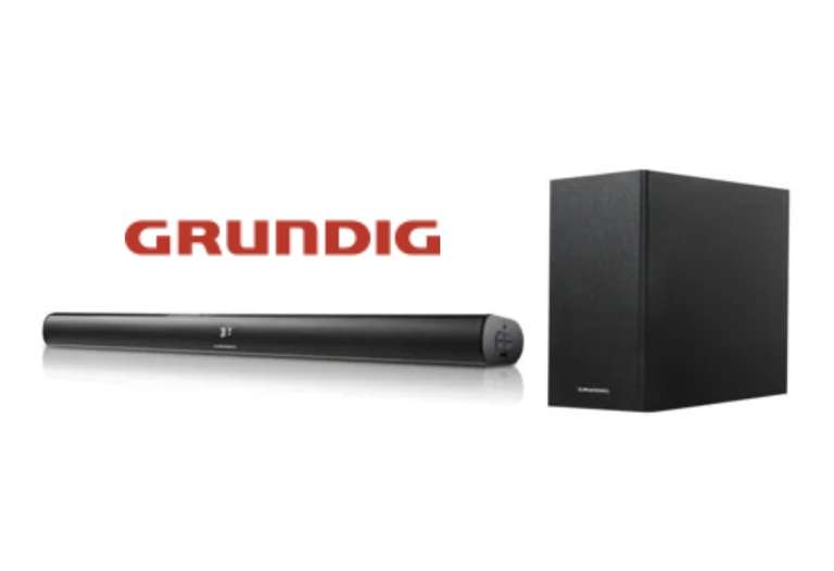 Grundig DSB 990 2.1 schwarz Soundbar mit Subwoofer (kabelloser Subwoofer, 2.1 Kanal, Bluetooth)