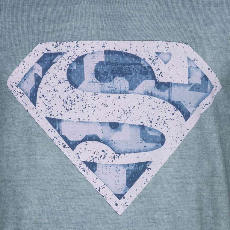 Sun City Superman DC Comics Herren T-Shirt ER3532-blue für 3,60€ + 3,95€ VSK (100% Baumwolle, Größen S + M)