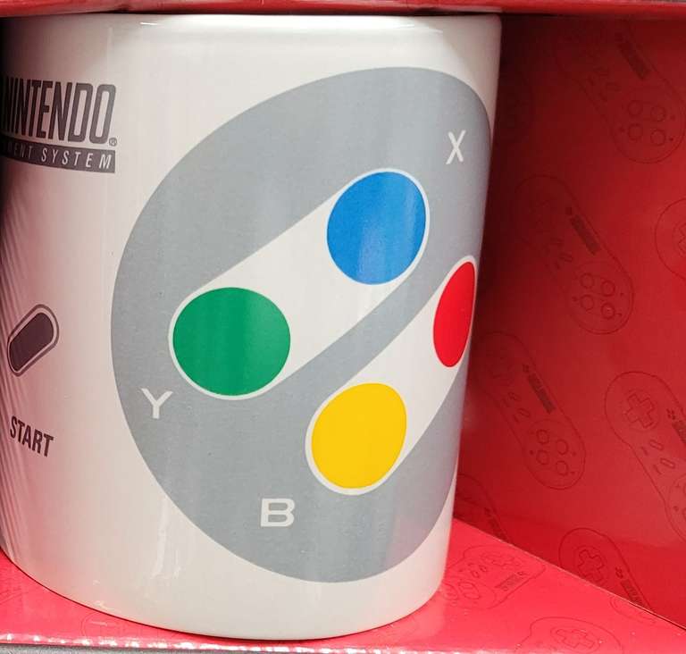 [TEDI] verschiedene Tassen, z.B. Nintendo SNES ab 5€ (offline)