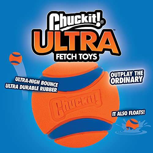 Amazon 3x Chuck it Ball Ultra M (2,99€ Einzelpreis)