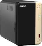 QNAP TS-264-8G NAS (2x 3.5", 2x M.2, Celeron N5095, 8GB RAM, 2x 2.5Gbit/s-LAN, 4x USB, HDMI)