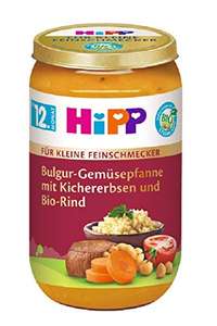 Hipp 6er Pack (6 x 250 g) Babynahrung Sammeldeal (z.B Gemüseallerlei mit Bio-Rind für 6,34€ im SparAbo)